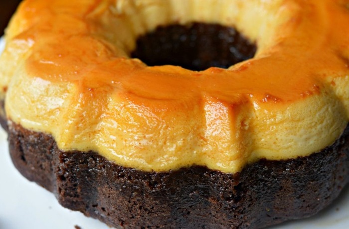 Receta de chocoflan o pastel imposible