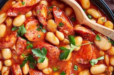 Receta de frijoles charros mexicanos