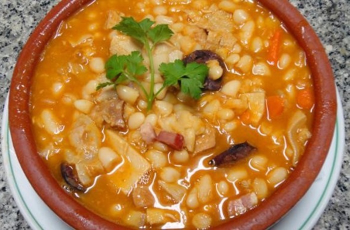 Receta de judiones de la granja
