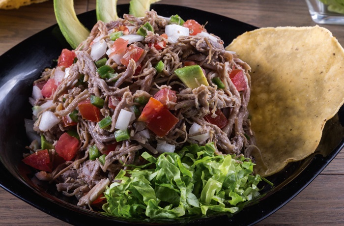 Receta de salpicón de res mexicano