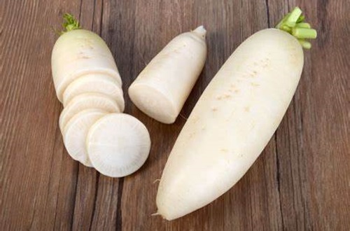 Rábano daikon Rábano daikon