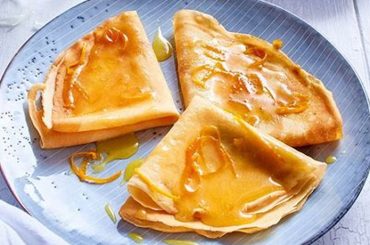Receta de crêpes Suzette francesas