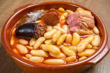 Receta de fabada asturiana española