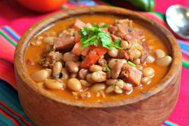 Receta de frijoles puercos mexicanos