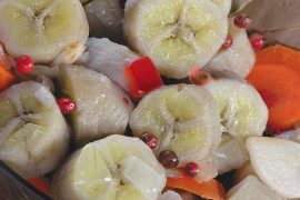 Receta de guineos en escabeche