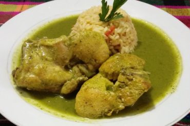 Receta de jocón de pollo guatemalteco