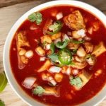 Receta de menudo rojo mexicano