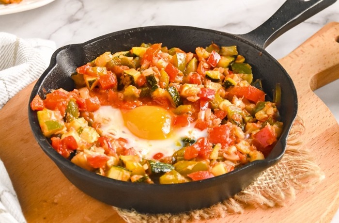 Receta de pisto manchego