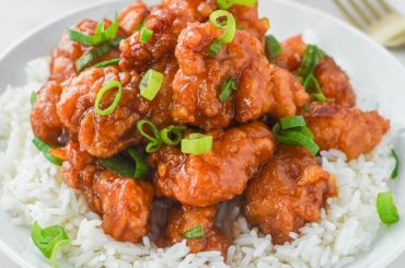 Receta de pollo a la naranja - orange chicken