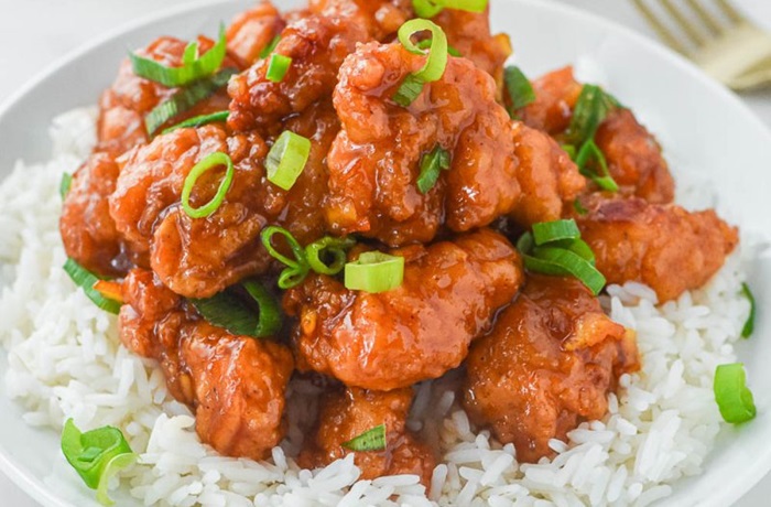 Receta de pollo a la naranja - orange chicken