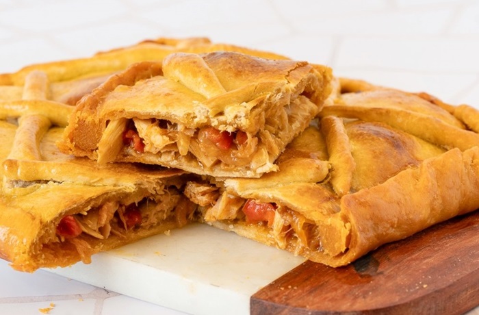Empanada de atún y huevo