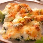 Receta de brocoli con queso gratinado