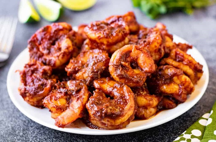Receta de camarones a la diabla