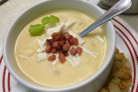 Receta de crema de malanga
