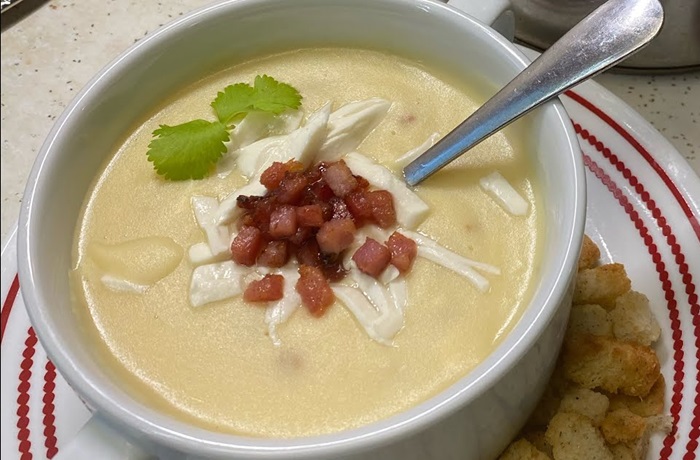 Receta de crema de malanga