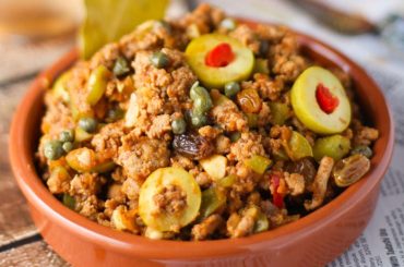 Receta de picadillo cubano