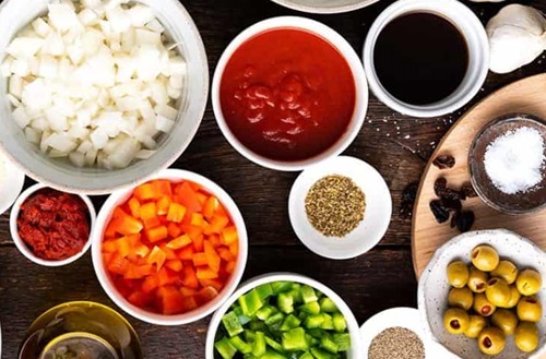 Ingredientes picadillo Ingredientes picadillo