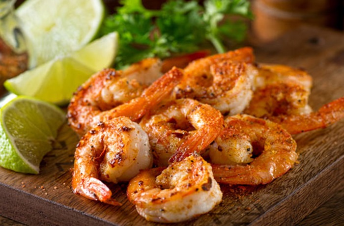 Receta de camarones al mojo de ajo