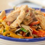 Receta de chop suey de pollo y verduras