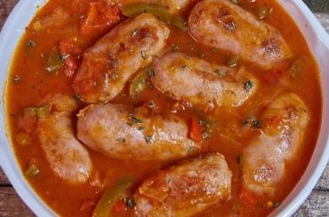 Receta de chorizo a la pomarola argentino