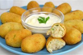 Receta de croquetas de atún con papa