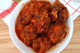 Receta de rabo encendido cubano