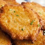 Receta de tortitas de papa con queso