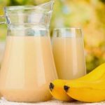Receta de agua de plátano