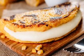 Receta de cachapas venezolanas con queso