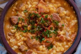 Receta de locro argentino criollo