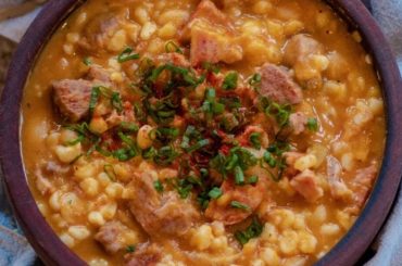 Receta de locro argentino criollo