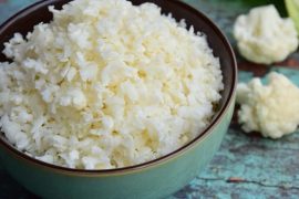 Receta de arroz de coliflor casero
