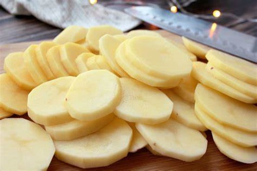Patatas en rodajas