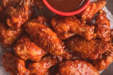 Alitas BBQ con ají panca y limón receta peruana