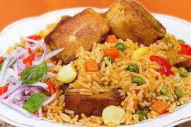 Arroz con chancho receta peruana
