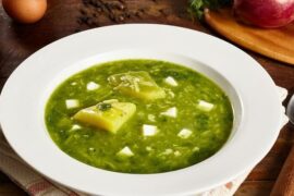 Caldo verde de Cajamarca receta