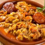 Callos a la madrileña con chorizo y morro receta tradicional de Madrid