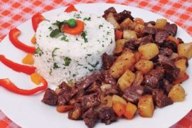 Chanfainita de bofe receta peruana