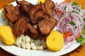 Chicharrón de chancho peruano receta