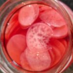 Encurtido de rabanito con limón y culantro receta peruana