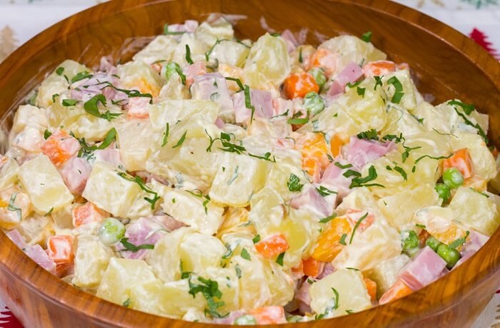 ¿Cómo preparar ensalada blanca? Receta peruana navideña