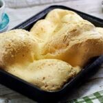 Pan montaña rusa sin gluten con fécula de mandioca y queso