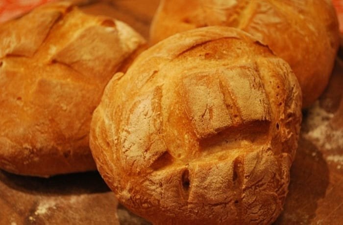 Pan pagnotta siciliano del Dittaino receta italiana casera