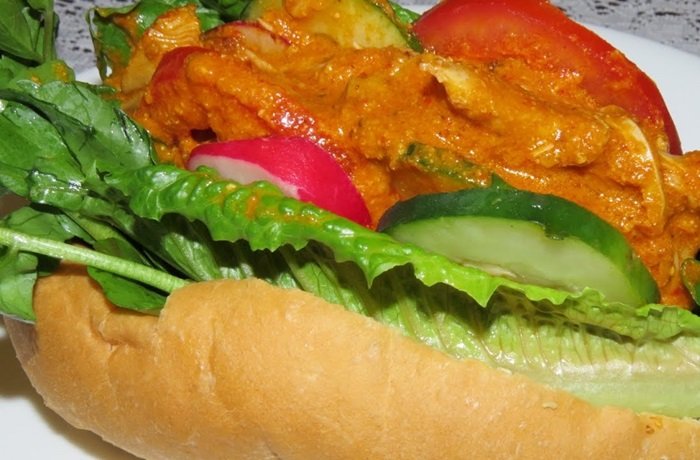 Panes con pollo salvadoreños receta tradicional de El Salvador