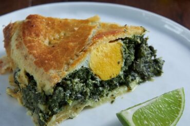 Pastel de acelga receta peruana