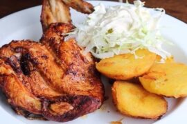 Pollada peruana casera receta