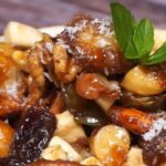 Ranfañote con miel de chancaca y frutos secos receta peruana