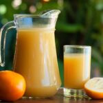 Refresco de cocona helado en jarra receta peruana
