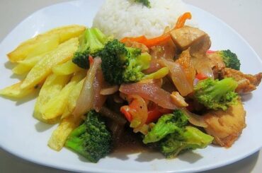 Saltado de brócoli receta peruana