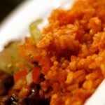 Arroz rojo mexicano casero con jitomate y verduras receta casera